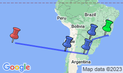 Google Map: Brazil, Argentina & Chile Unveiled with Easter Island