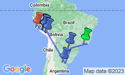 Google Map: Ultimate South America