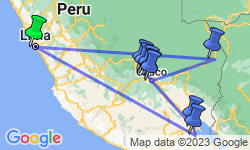 Google Map: Mysteries of the Inca Empire with Peru's Amazon