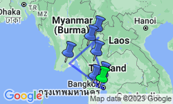 Google Map: Tantalizing Thailand with Kanchanaburi