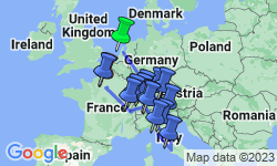 Google Map: Europe's Highlights