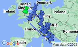 Google Map: The Best of Europe