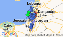 Google Map: Holy Land Discovery with Jordan - Faith-Based Travel - Catholic Itinerary