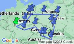 Google Map: Central Europe