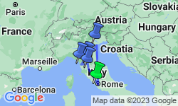 Google Map: The Splendors of Italy
