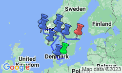 Google Map: Focus on Scandinavia