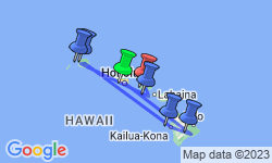 Google Map: Hawaiian Islands
