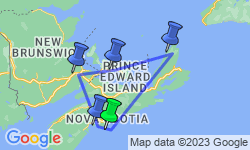 Google Map: Wonders of the Maritimes & Scenic Cape Breton