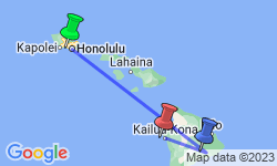Google Map: Best of the Hawaiian Islands