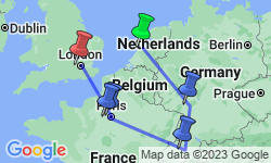 Google Map: European Sampler with London