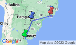 Google Map: Independent Buenos Aires City Stay with Iguassu Falls & Rio de Janeiro