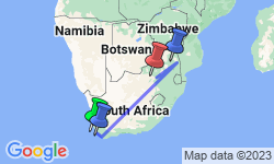 Google Map: Independent South African Sojourn
