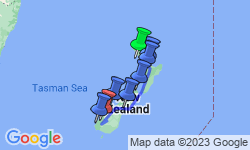 Google Map: Best of New Zealand