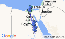 Google Map: Egypt with Nile Cruise