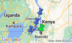 Google Map: Kenya: A Classic Safari