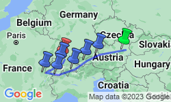Google Map: The Best of Austria & Switzerland