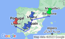 Google Map: Highlights of Spain and Portugal
