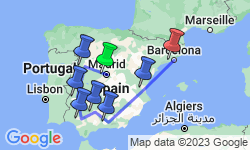 Google Map: Amazing Spain with Barcelona