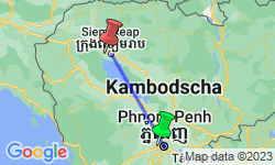 Google Map: Kambodscha: Elefantenpfade und Tempelgänge