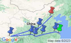 Google Map: China • Tibet: Fernöstliche Vielfalt