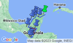Google Map: Semana Santa in Guatemala en Mexico