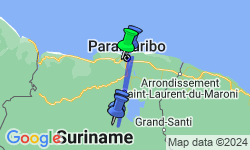 Google Map: 10-daagse fly-drive a taste of Suriname
