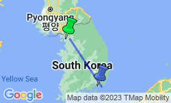 Google Map: South Korea Family Holiday