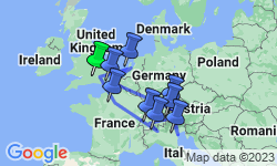 Google Map: European Horizon 2025