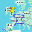 Google Map: European Escapade