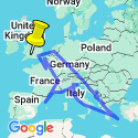 Google Map: European Adventurer