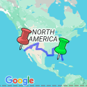 Google Map: USA Road Trip