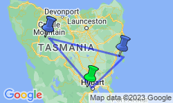 Google Map: Tasmania Adventure