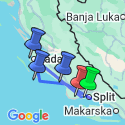 Google Map: Split to Split Deluxe Superior