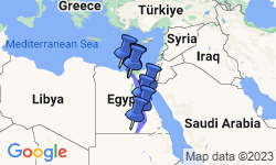 Google Map: Alexandria, Ancient Egypt & Red Sea with Cruise
