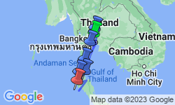 Google Map: Bangkok, Buddha & Beach