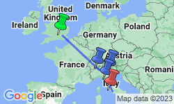 Google Map: Treasures of Europe