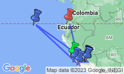 Google Map: Machu Picchu & Galapagos Wonders