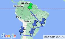 Google Map: Brazil, Argentina & Chile Unveiled with Brazil's Amazon
