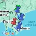 Google Map: Vibrant Vietnam & the Temples of Angkor