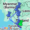 Google Map: Tantalizing Thailand with Kanchanaburi