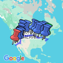 Google Map: Trans-American Adventure