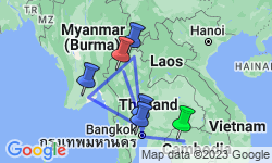 Google Map: Independent Highlights of Cambodia & Thailand