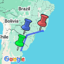 Google Map: Independent Buenos Aires City Stay with Iguassu Falls & Rio de Janeiro