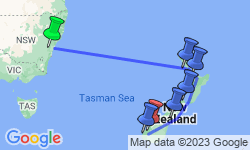 Google Map: Independent Naturally New Zealand with Sydney
