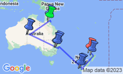 Google Map: Independent Best of Australia & New Zealand
