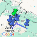 Google Map: Icons of India: The Taj, Tigers & Beyond