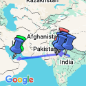 Google Map: Icons of India: The Taj, Tigers & Beyond with Dubai