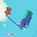 Google Map: Best of New Zealand with Sydney