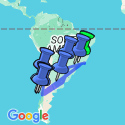 Google Map: South American Odyssey