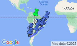 Google Map: South American Odyssey with Amazon